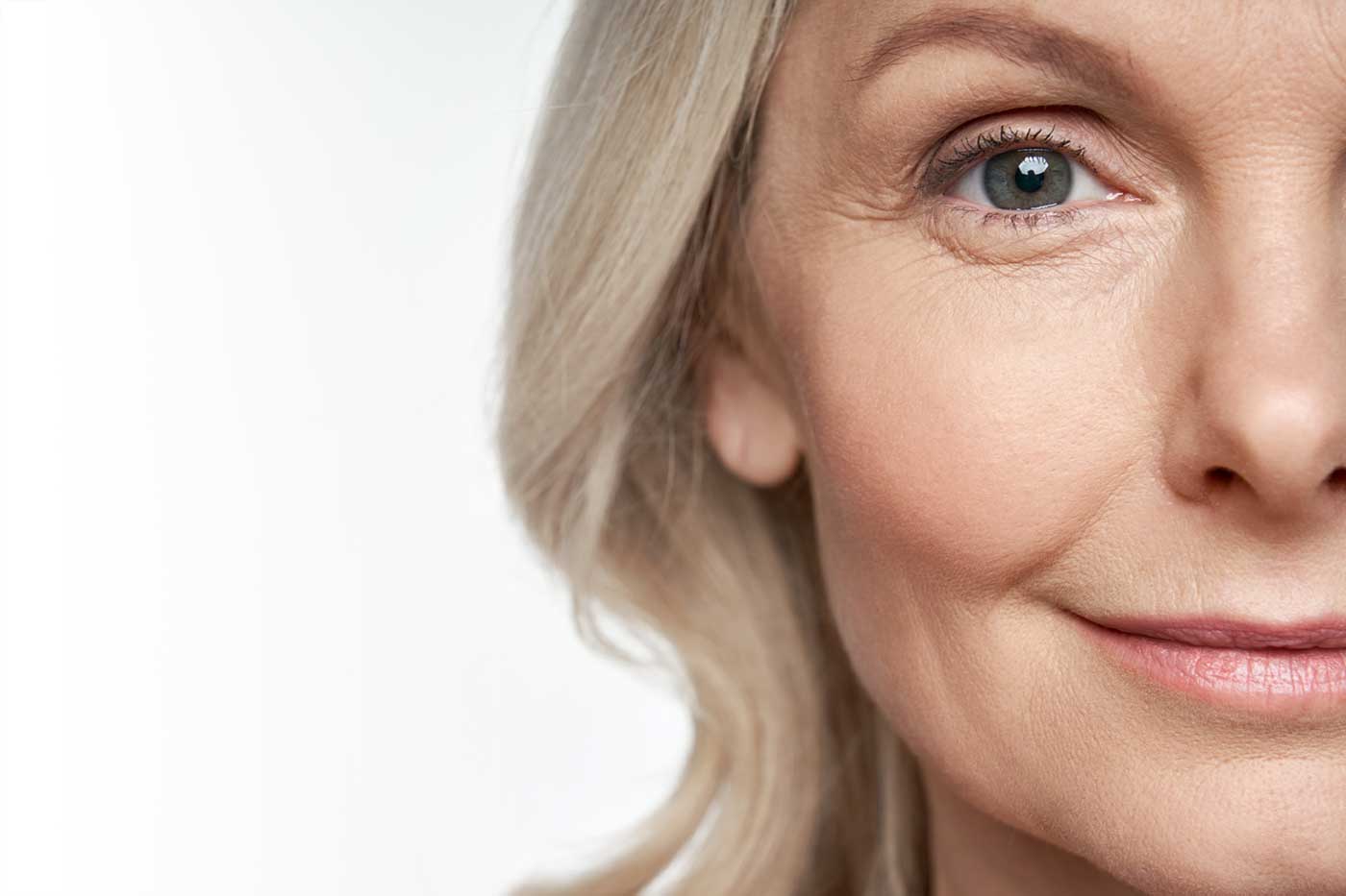 haut_detail Gesicht einer Frau